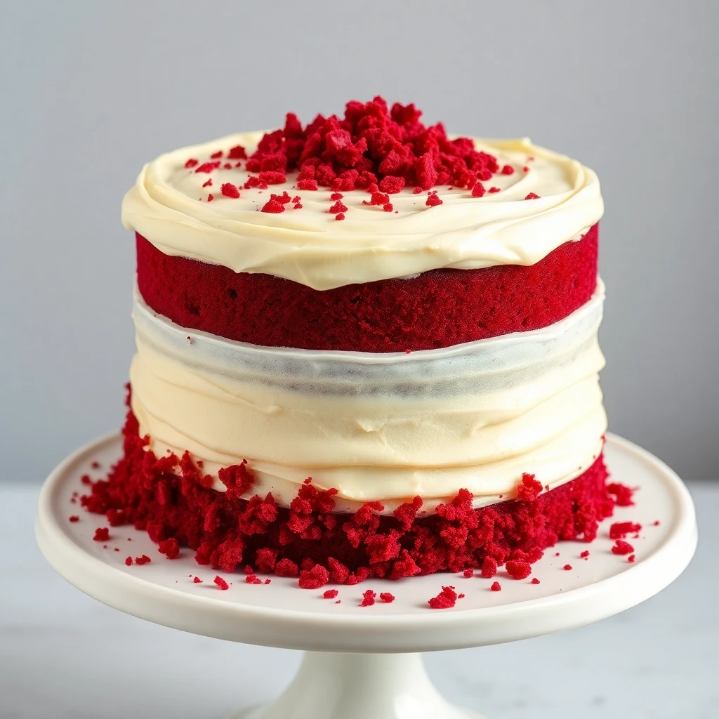 Pastel Terciopelo Rojo